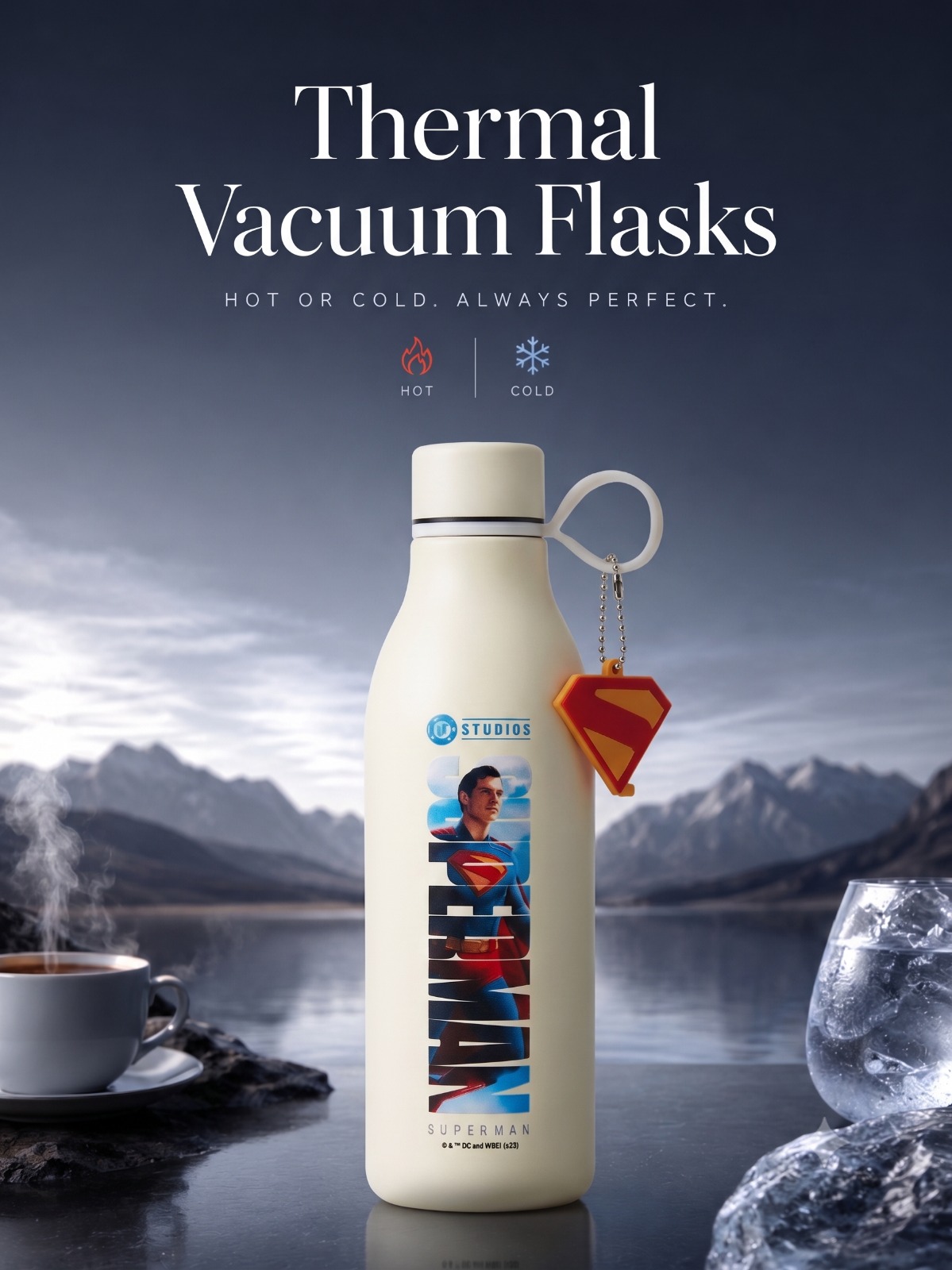 Custom Branded Vacuum Flask (MOQ 100 Set)