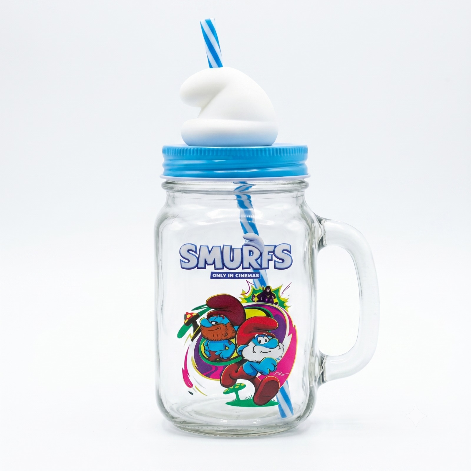 Custom Branded Mason Glass Bottle (MOQ 100 Set)