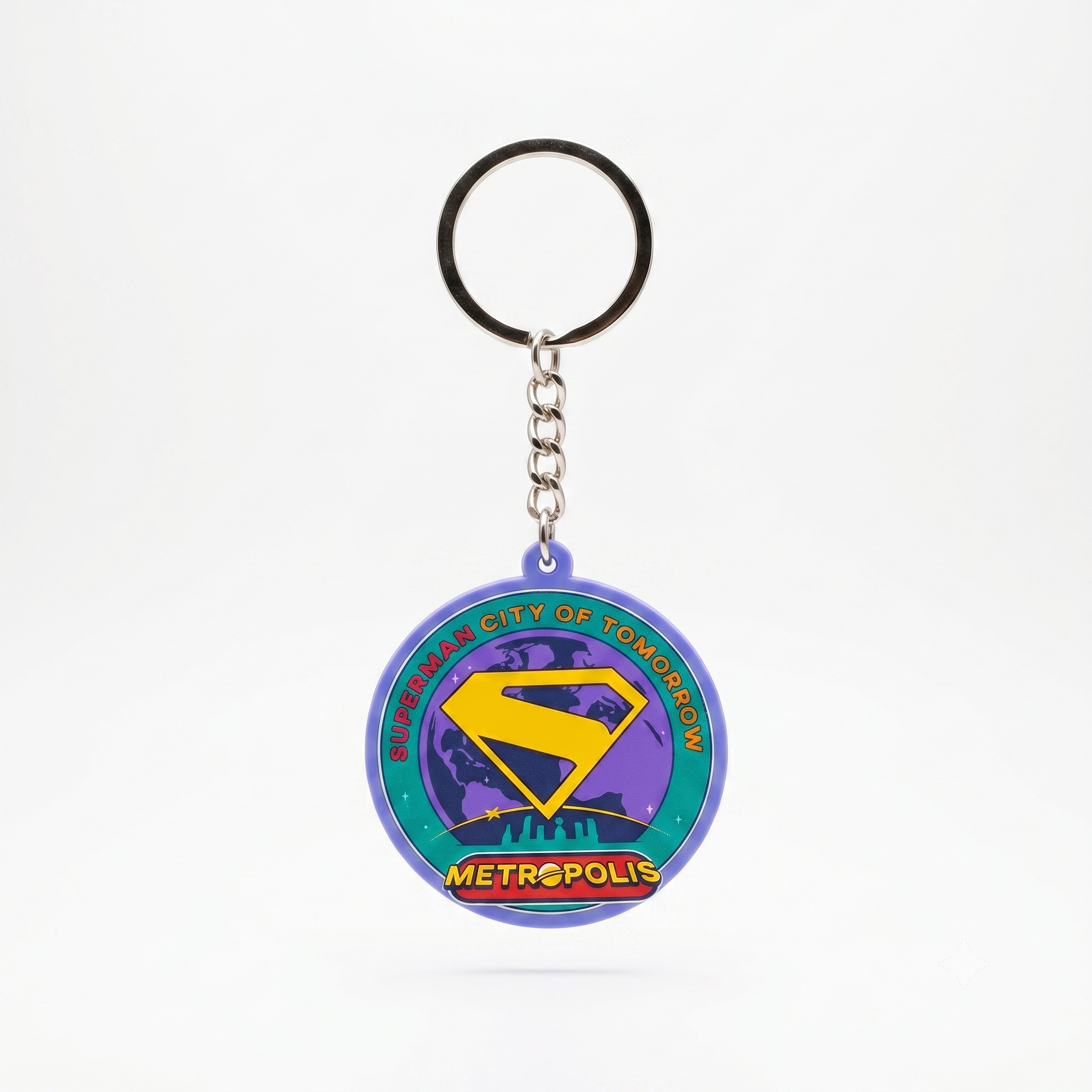 Custom Branded 2D Soft PVC & Silicone Keychains (MOQ 100 Set)