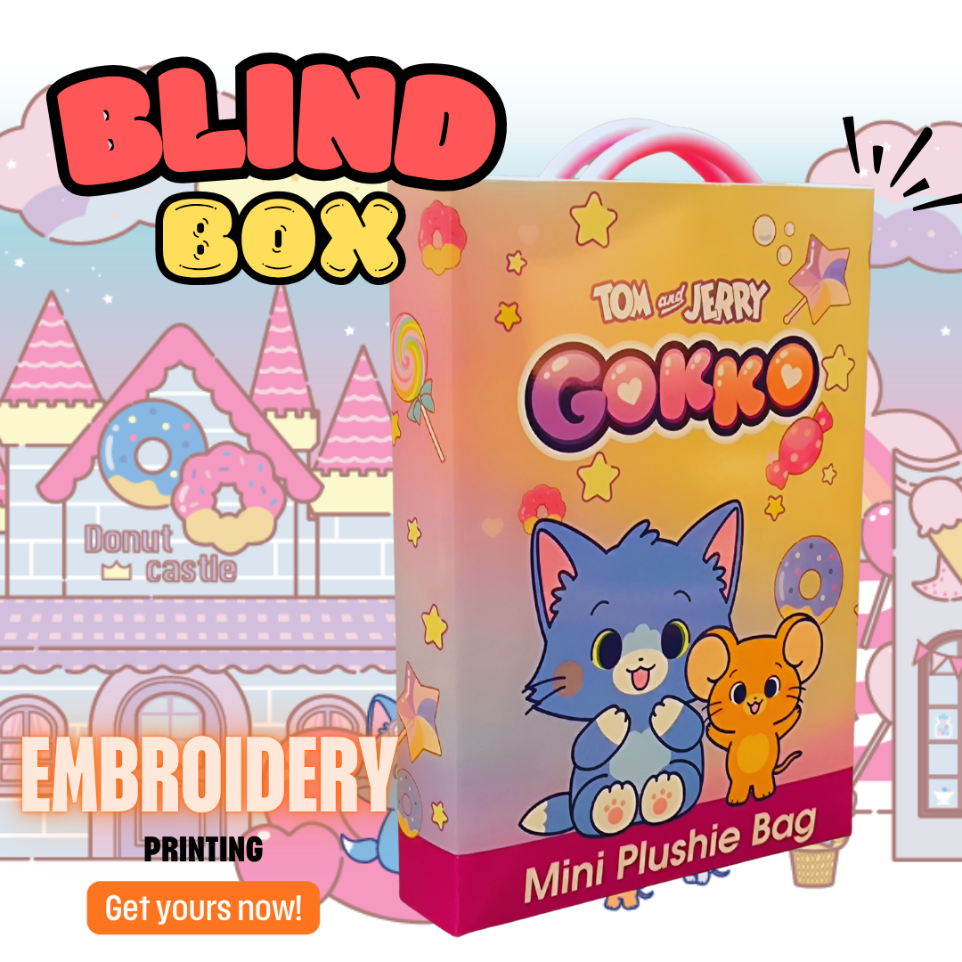 Custom Branded Plushie Mini Tote/Sling Bag (MOQ 100 Set)