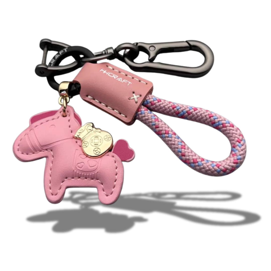 Custom Branded Leather Keychains (MOQ 100 Set)