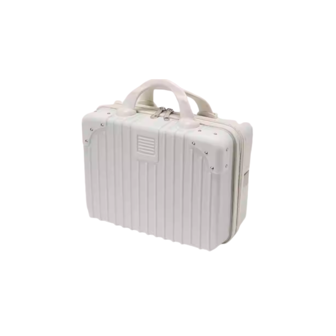 Custom Branded 14" Makeup Luggage Bag (MOQ 100 Set)