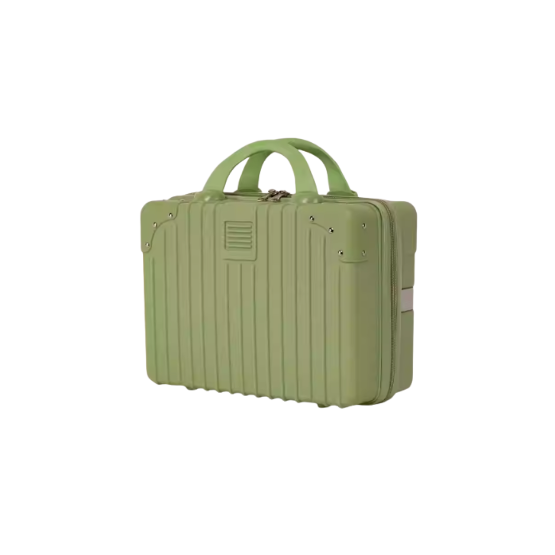 Custom Branded 14" Makeup Luggage Bag (MOQ 100 Set)