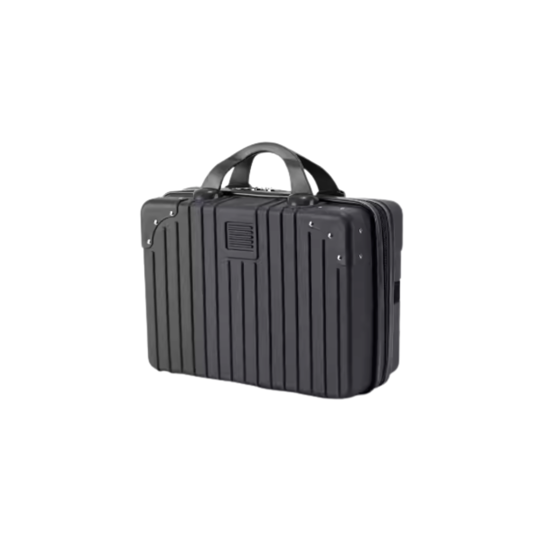 Custom Branded 14" Makeup Luggage Bag (MOQ 100 Set)