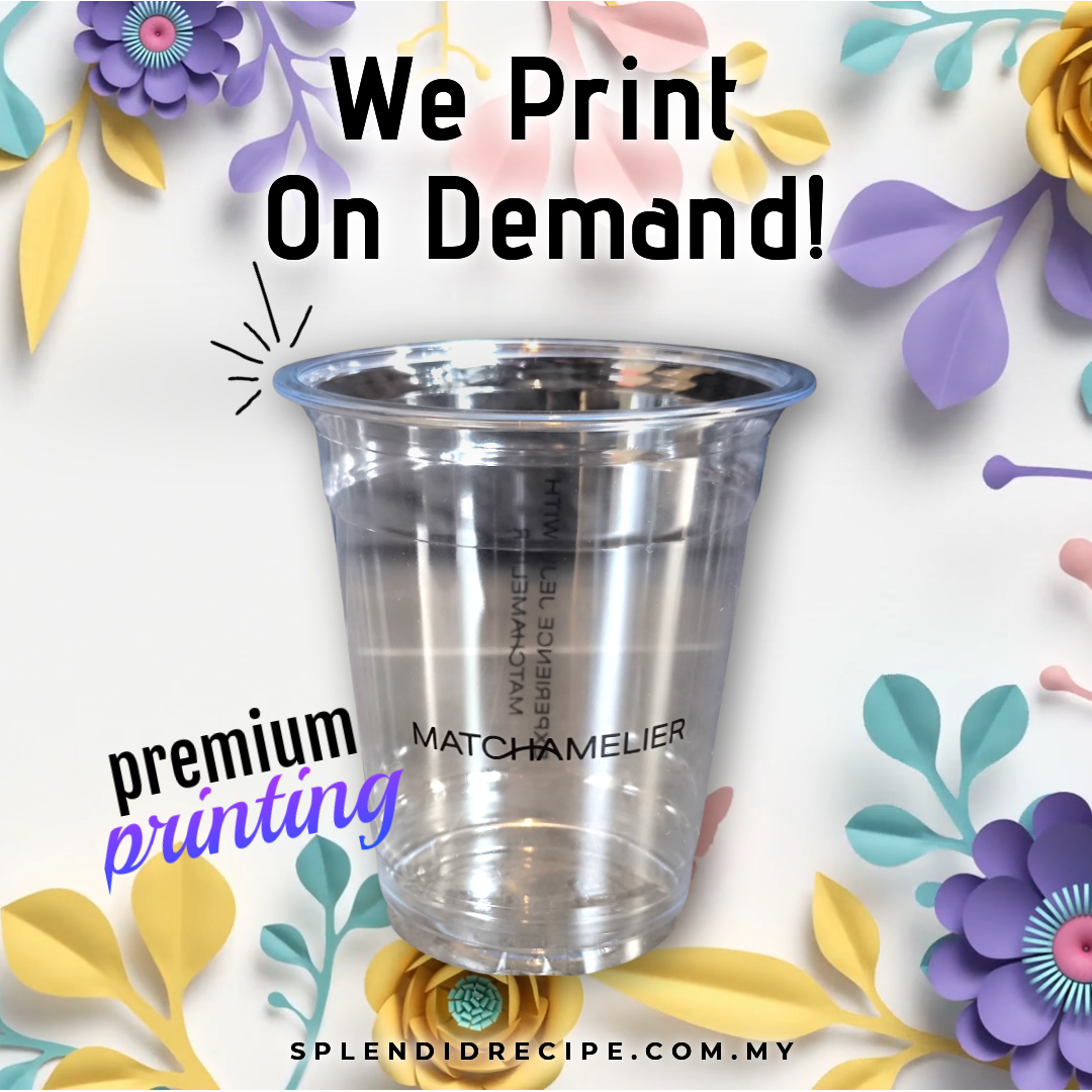 Custom Printed 12oz PET cup (5k MOQ)