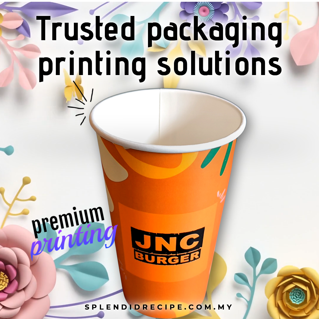 Custom Printed 16oz Cold Paper Cup (10k MOQ)