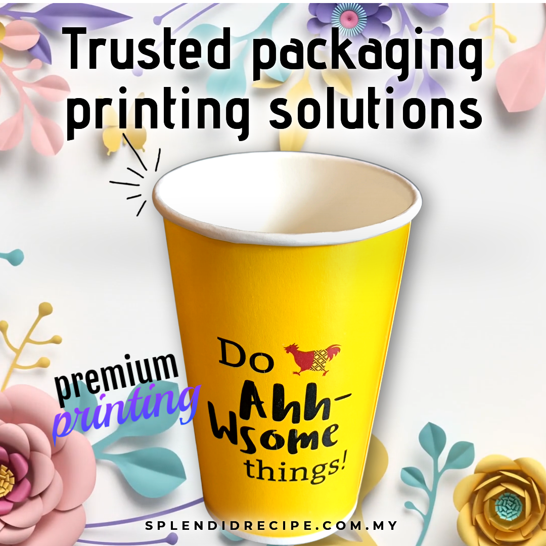 Custom Printed 16oz Cold Paper Cup (10k MOQ)