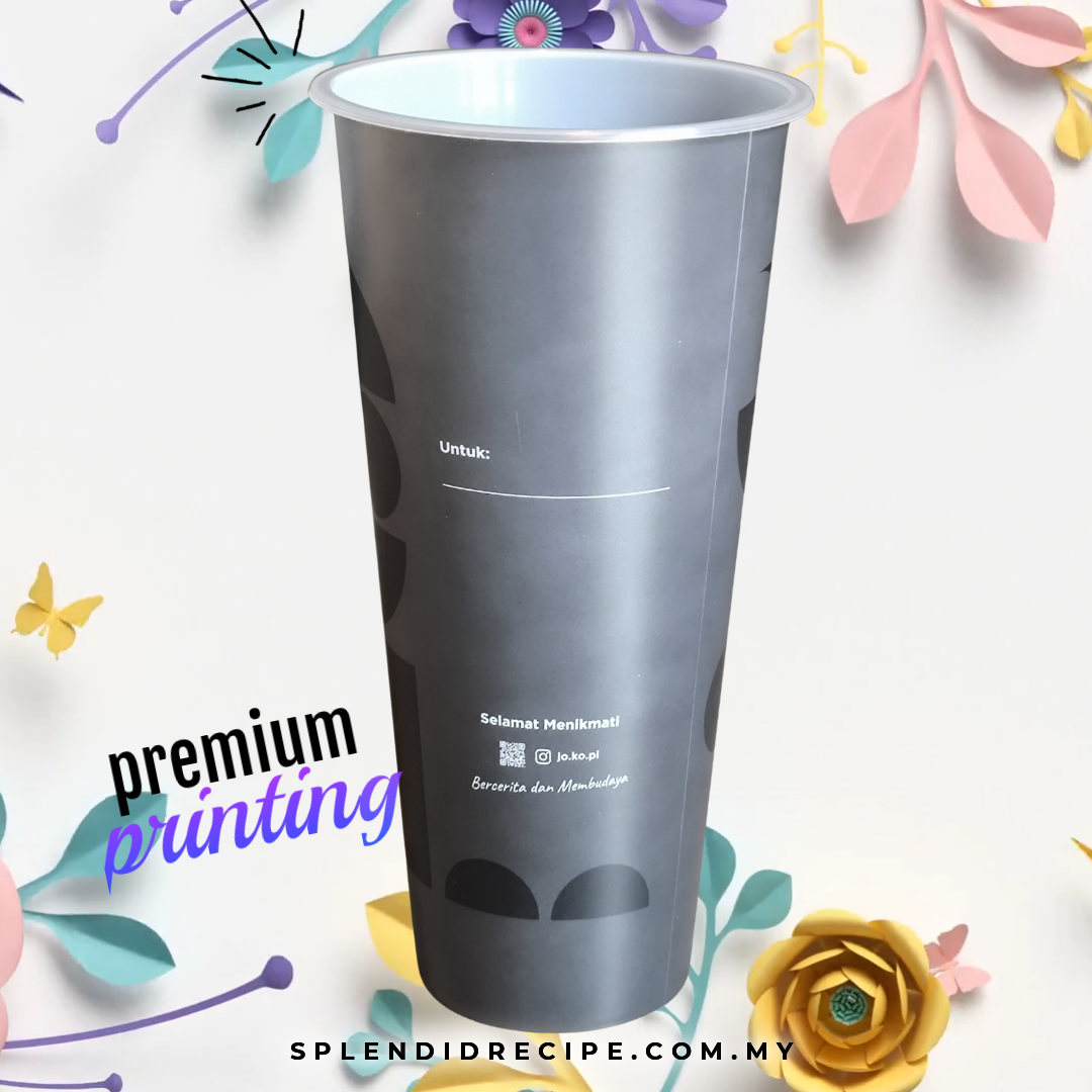 Custom Printed 22oz PP Injection Cup (5k MOQ)