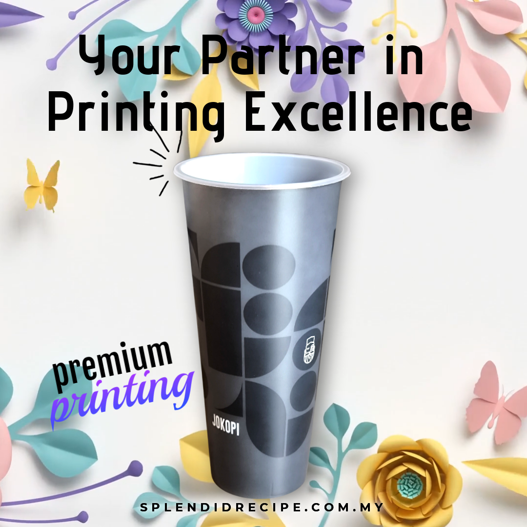 Custom Printed 22oz Black PP Injection Cup (5k MOQ)