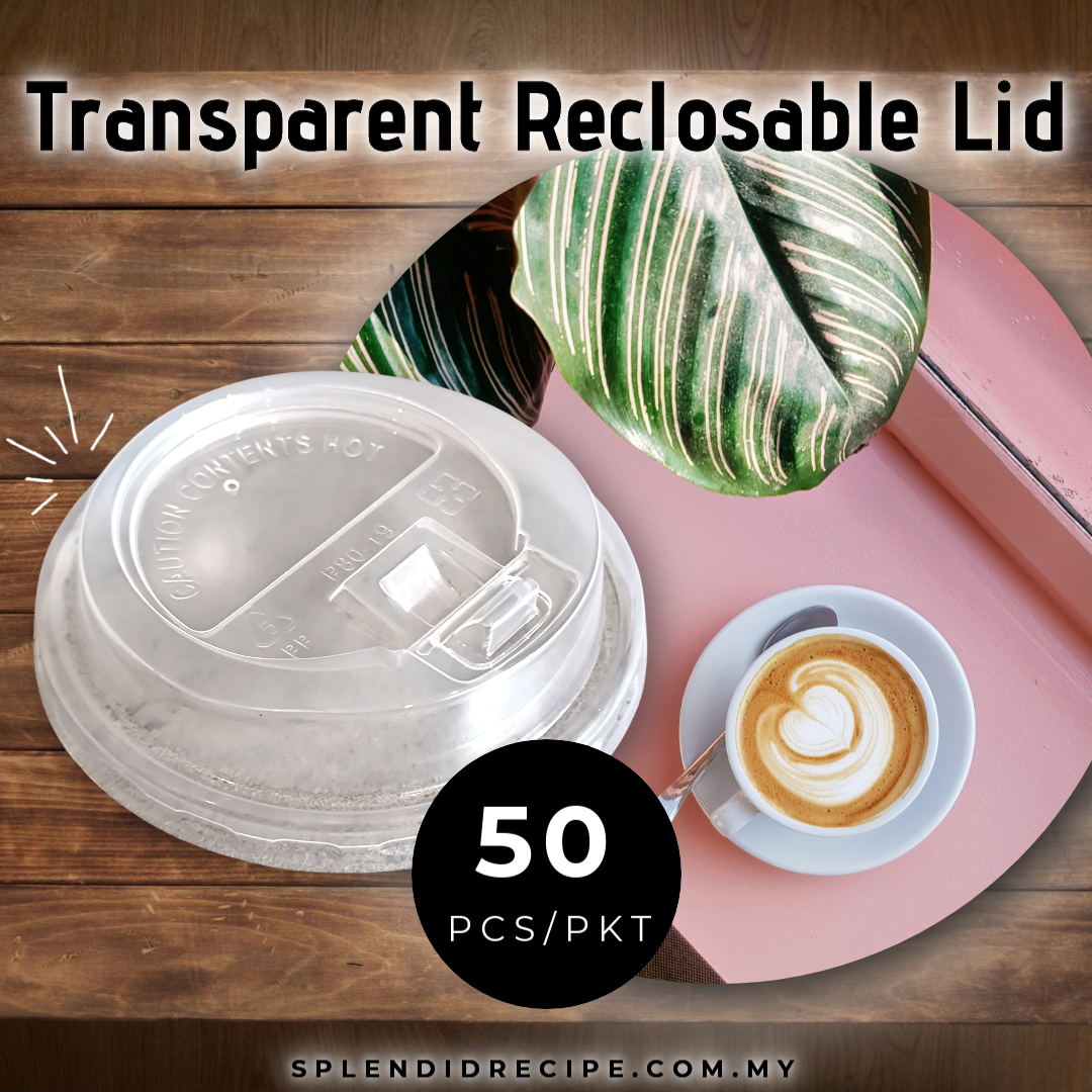 8oz Pink Ripple Paper Cup With Reclosable Lid (50 pcs)