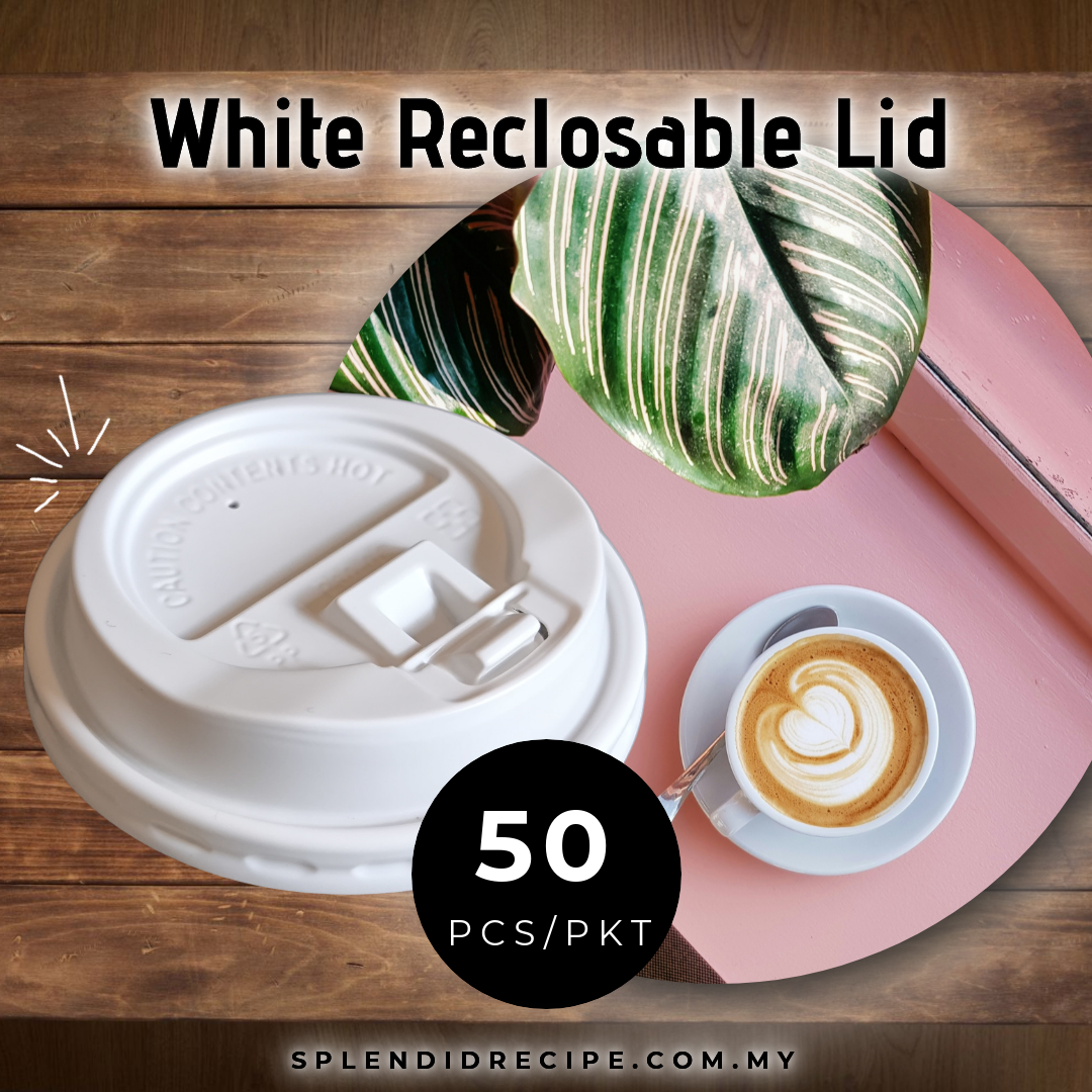 8oz Pink Ripple Paper Cup With Reclosable Lid (50 pcs)
