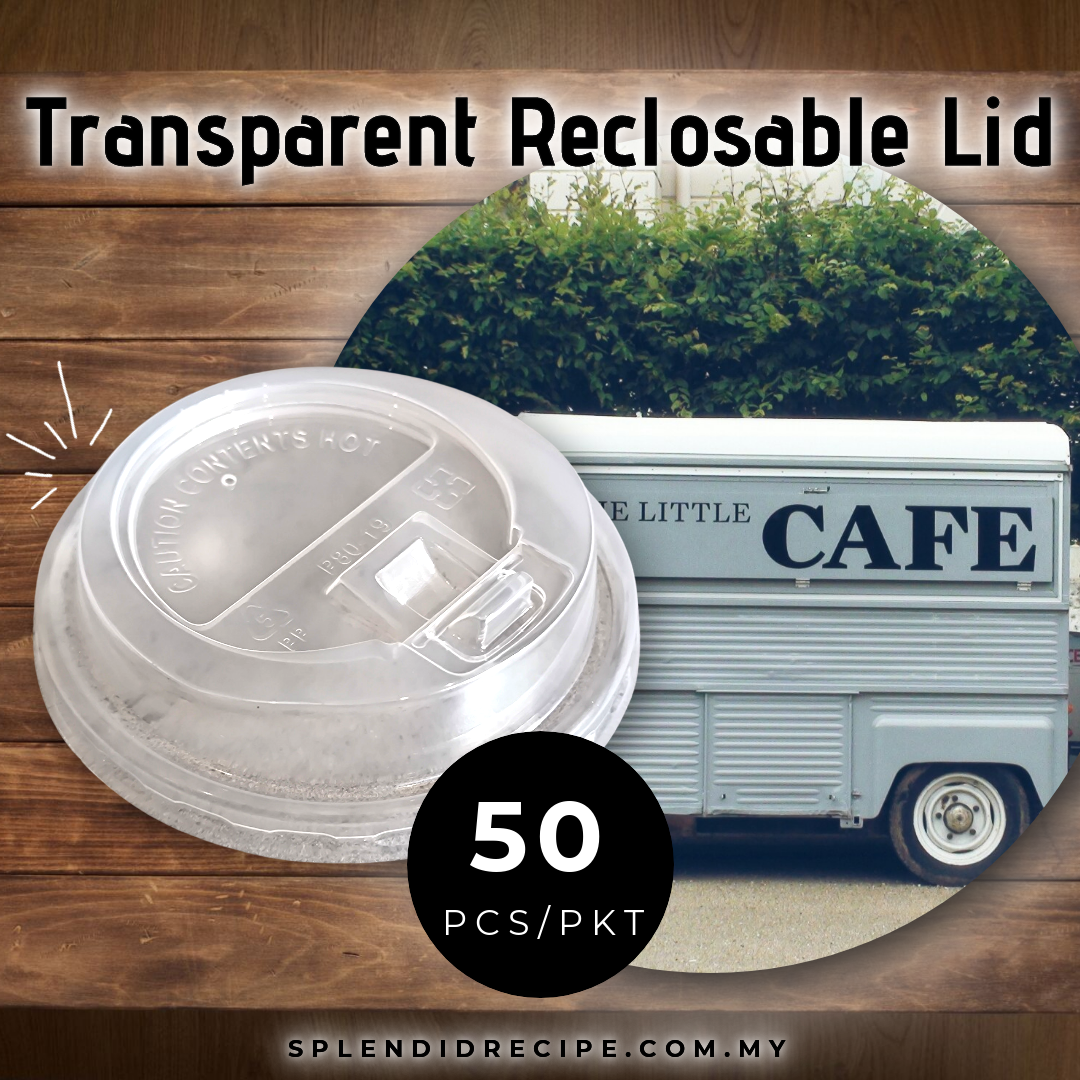 8oz Silver Ripple Paper Cup With Reclosable Lid (50 pcs)