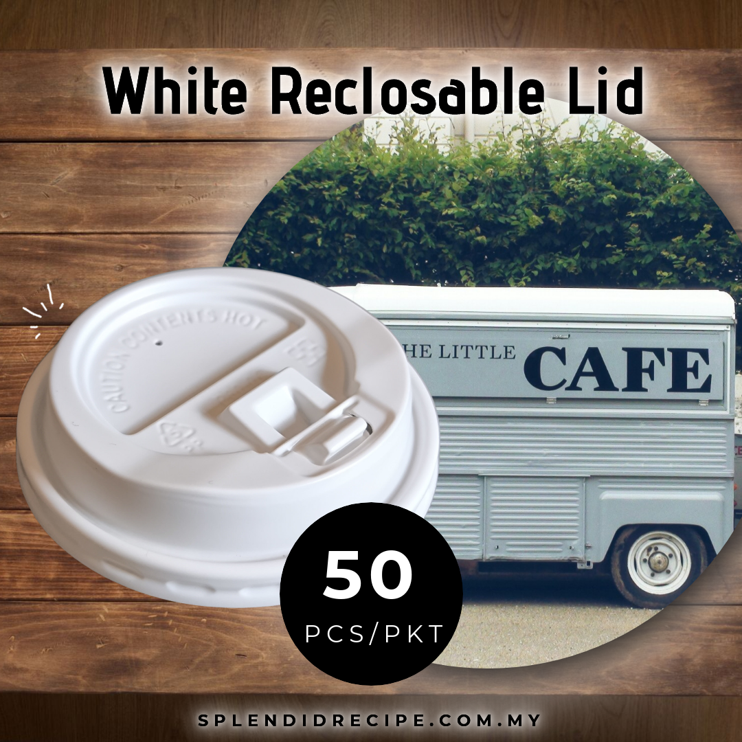 8oz Silver Ripple Paper Cup With Reclosable Lid (50 pcs)