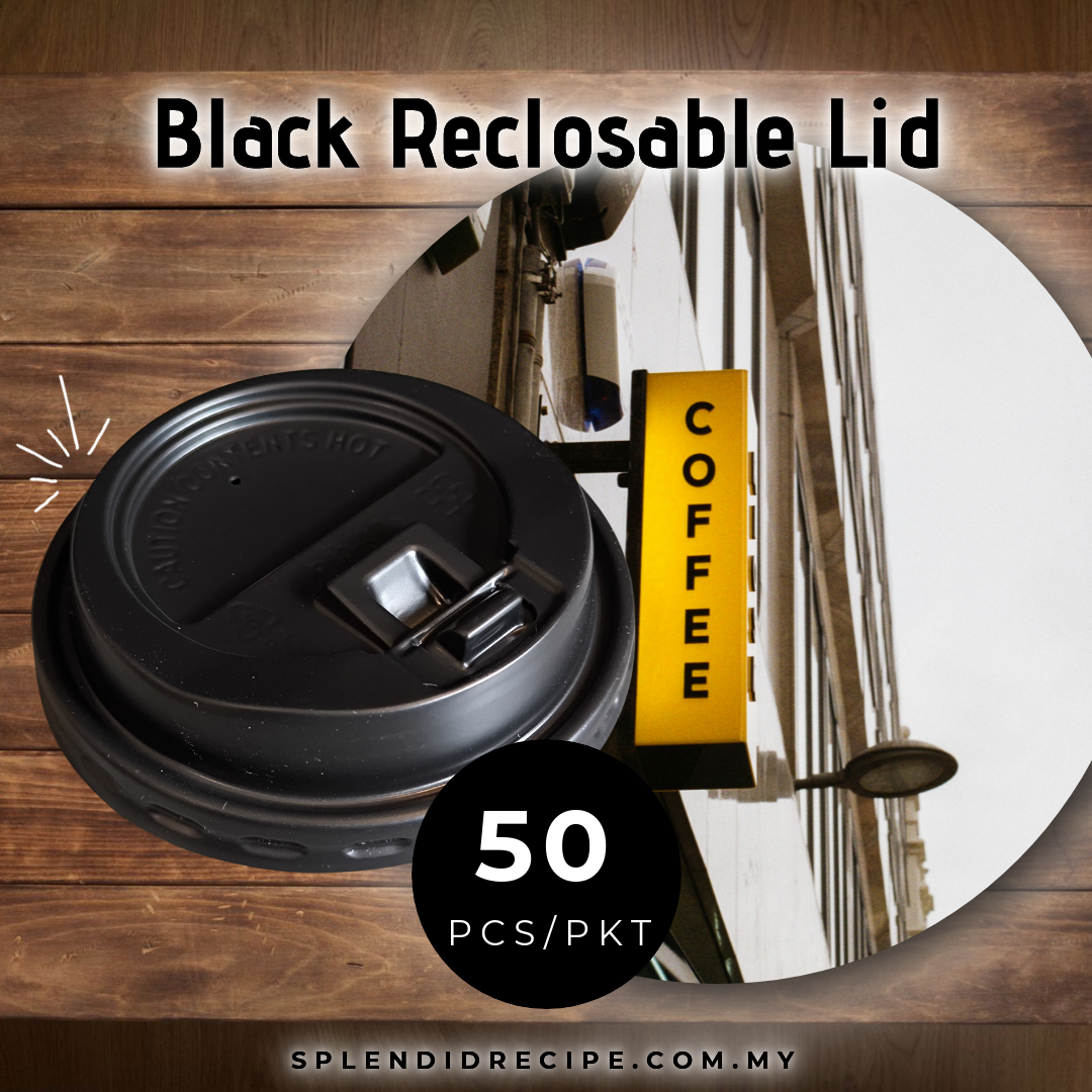 8oz Yellow Ripple Paper Cup With Reclosable Lid (50 pcs)