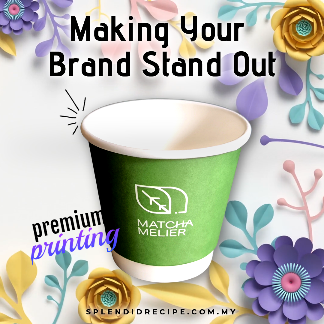 Custom Printed 90mm 8oz Paper Hot Cup (5k MOQ)