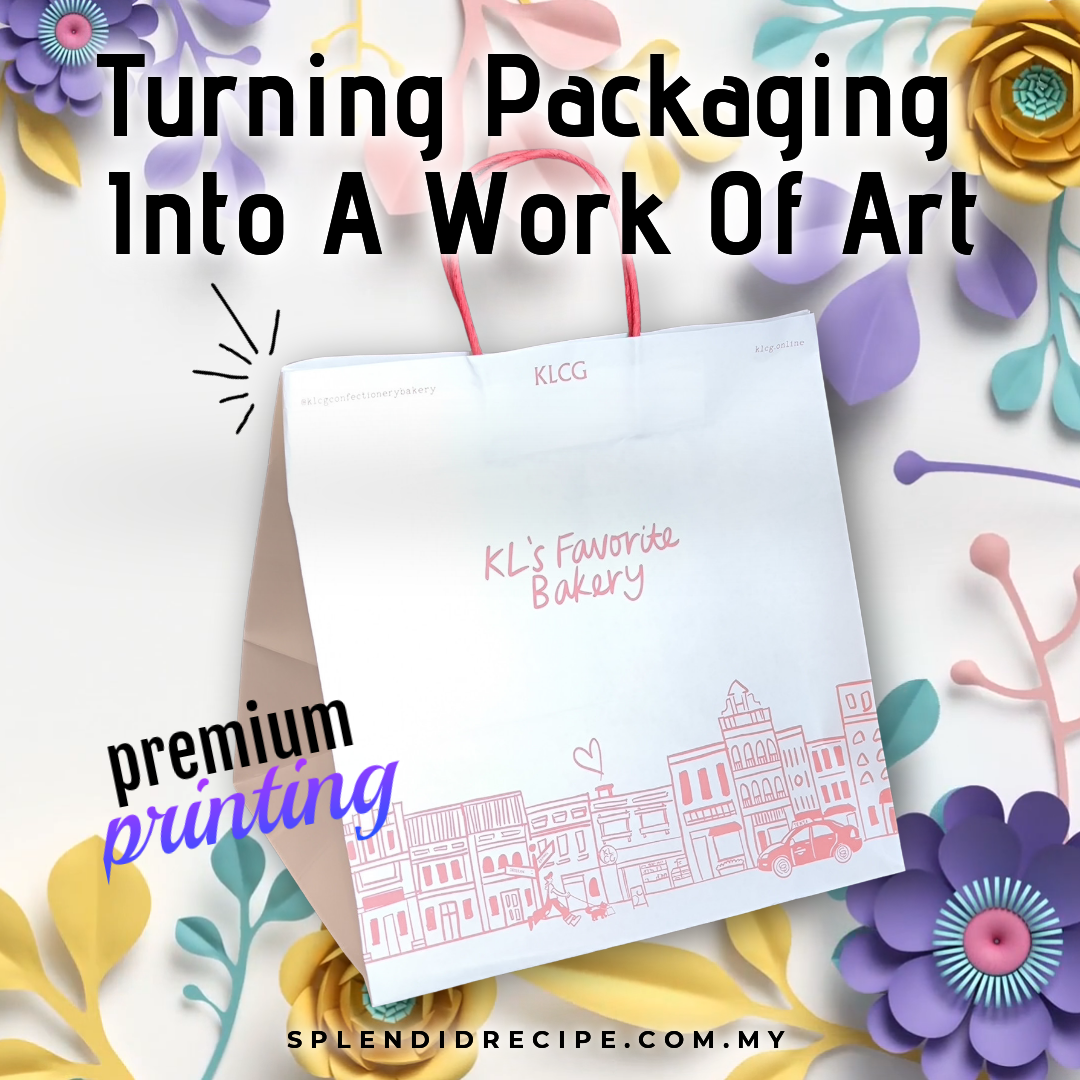 Custom Printed Twisted Paper Bag H28 x L28 x W22cm (10k MOQ)