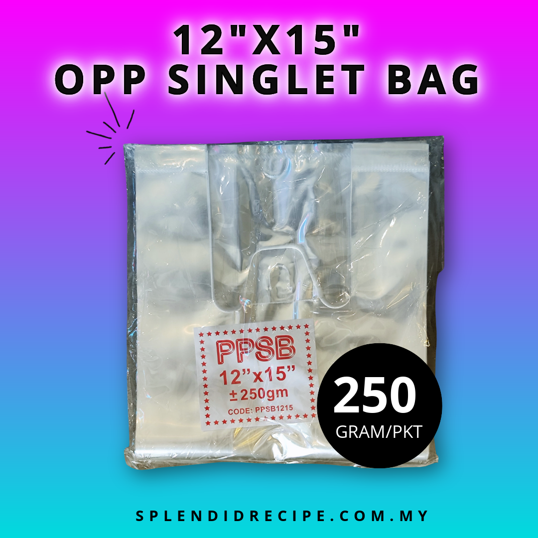OPP Singlet Bag (250gm)