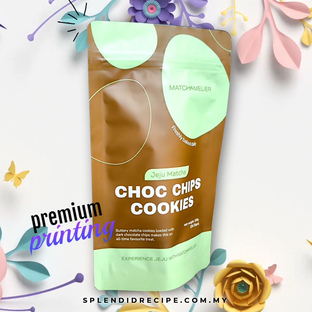 Custom Printed Matt laminated Metalized Bag with Zipper (50k MOQ)