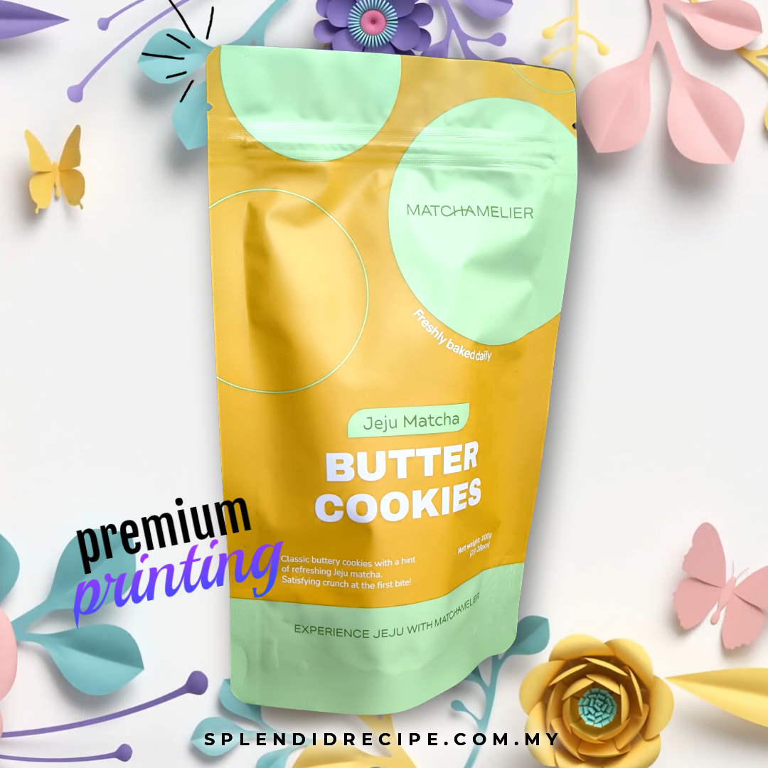 Custom Printed Matt laminated Metalized Bag with Zipper (50k MOQ)