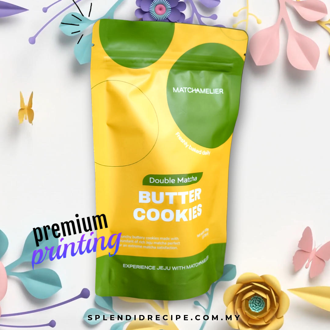 Custom Printed Matt laminated Metalized Bag with Zipper (50k MOQ)