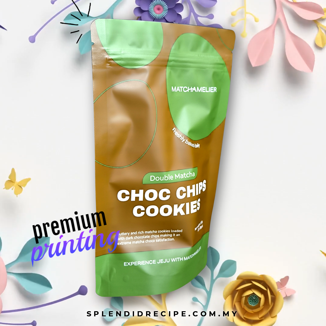 Custom Printed Matt laminated Metalized Bag with Zipper (50k MOQ)