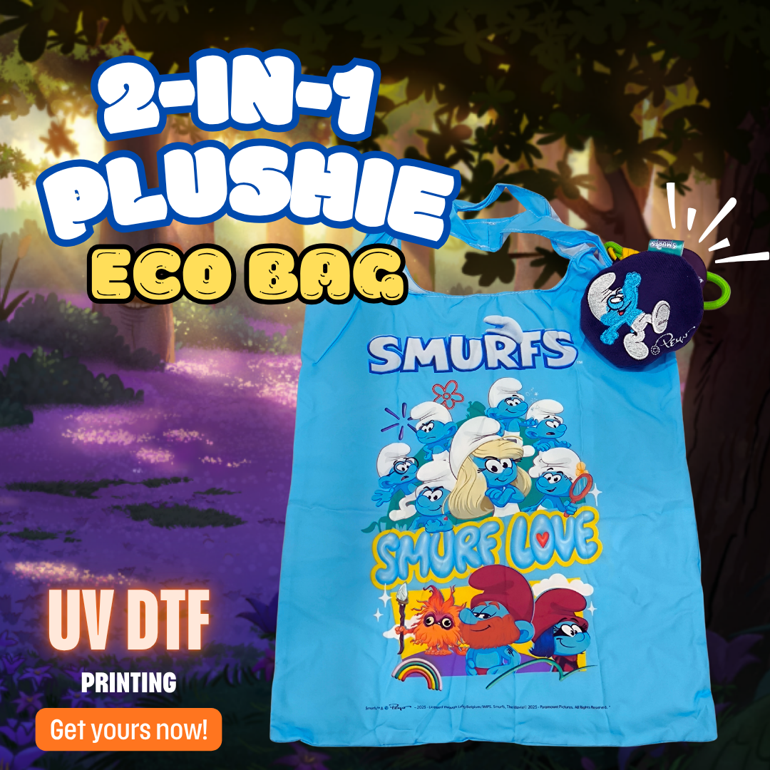 [Copy]Custom Branded The 2-in-1 Plushie Eco Bag (MOQ 100 Set)