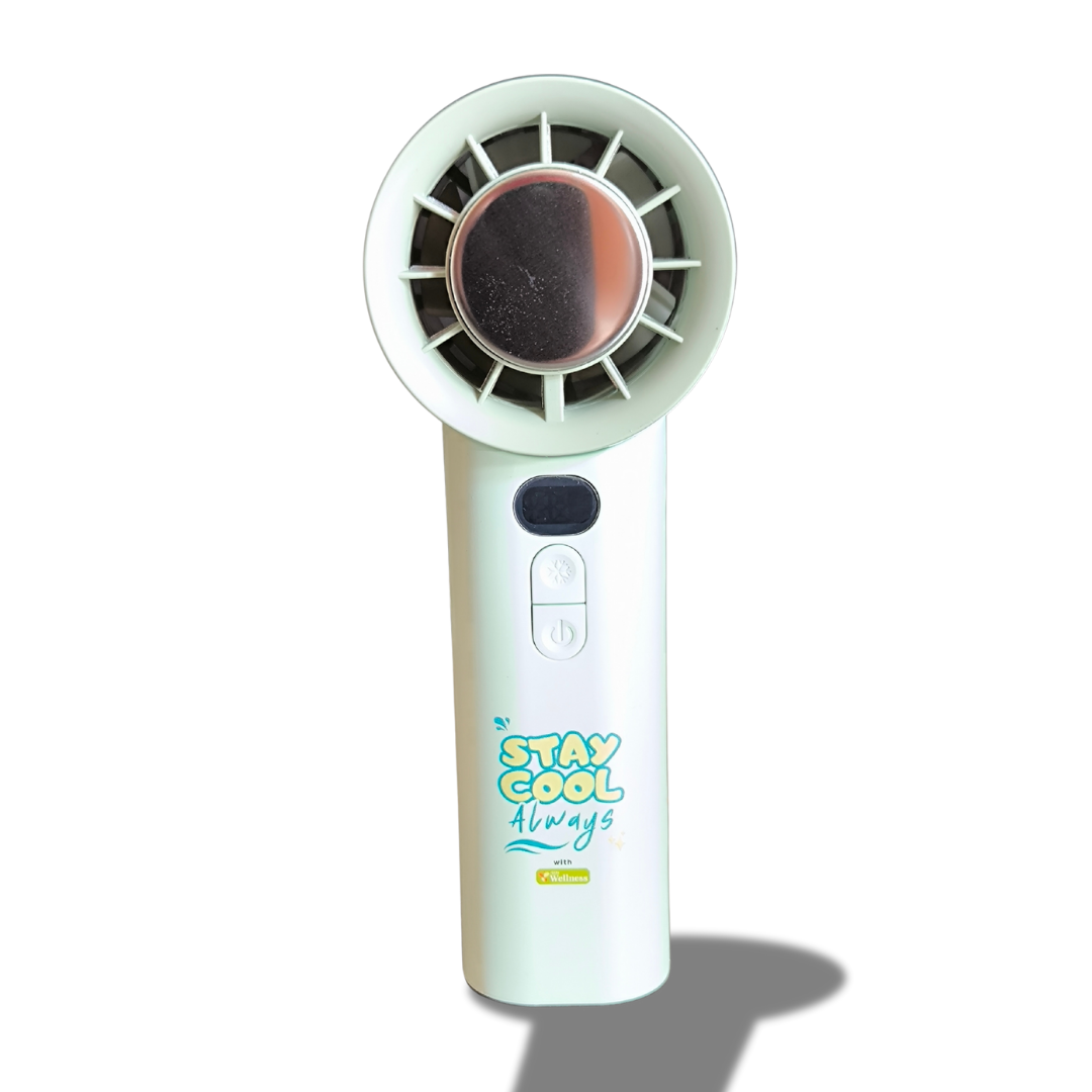 Custom Branded Portable Handheld Fan (MOQ 100 Set)