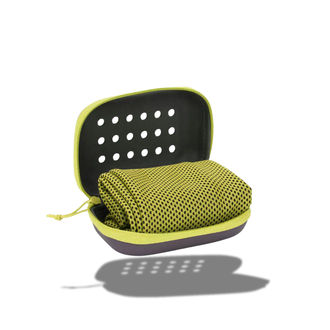 Custom Branded Microfiber Towels with Casing (MOQ 100 Set)