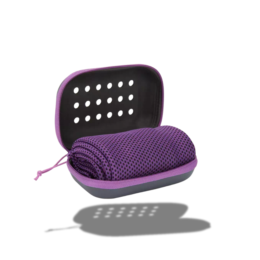 Custom Branded Microfiber Towels with Casing (MOQ 100 Set)