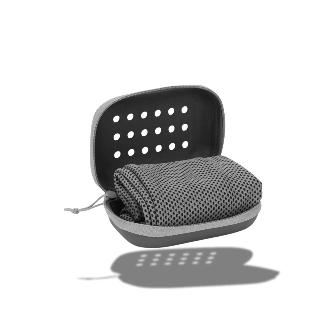 Custom Branded Microfiber Towels with Casing (MOQ 100 Set)