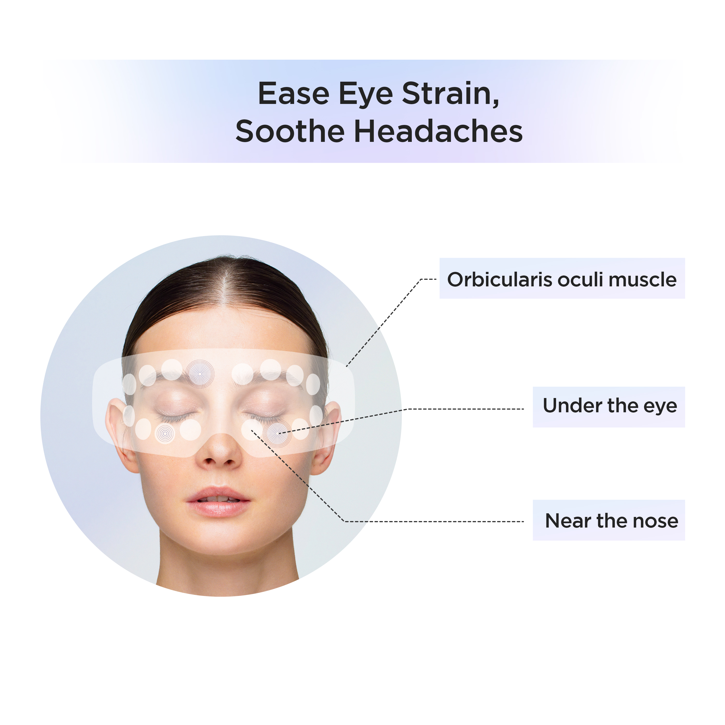 MYTREX  iRhythm Vibrating Eye Massager