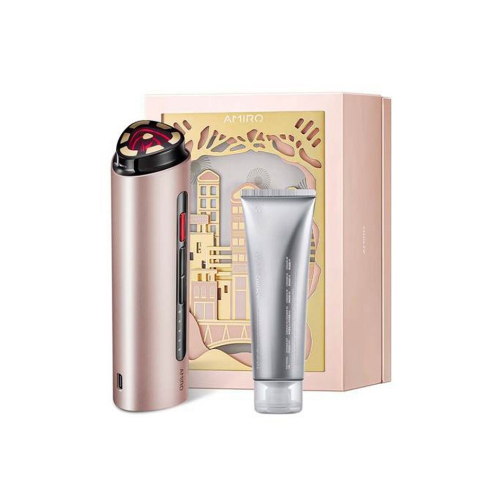 *LIMITED PINK* AMIRO R1 PRO Facial RF Skin Tightening Device "Mandarin Version"