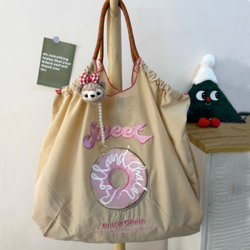 【多款式】小眾刺繡尼龍大容量環保手提單肩斜跨包