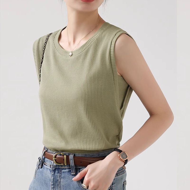 百搭寬鬆遮副乳可外穿可內搭無袖背心-Cicimode