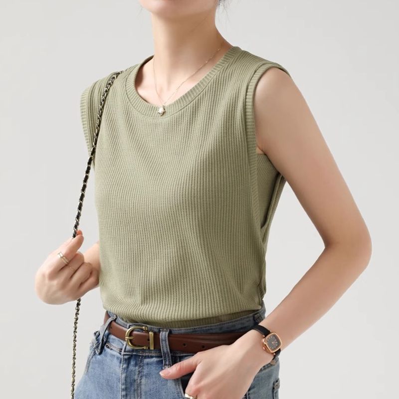 百搭寬鬆遮副乳可外穿可內搭無袖背心-Cicimode