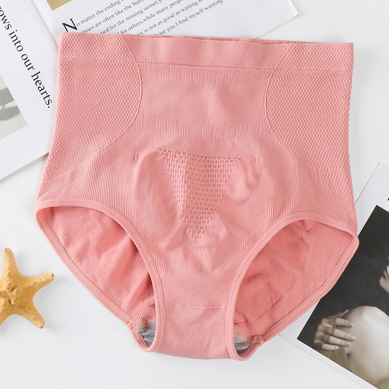 舒適無縫無痕塑身高腰收腹提臀三角褲內褲