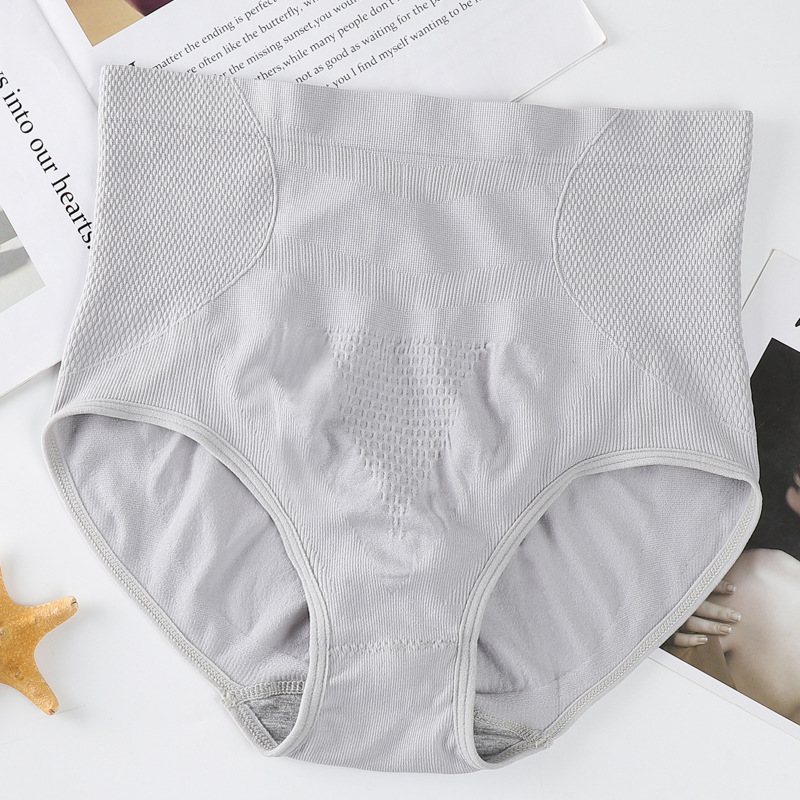 舒適無縫無痕塑身高腰收腹提臀三角褲內褲