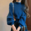 藍色毛衣/單件