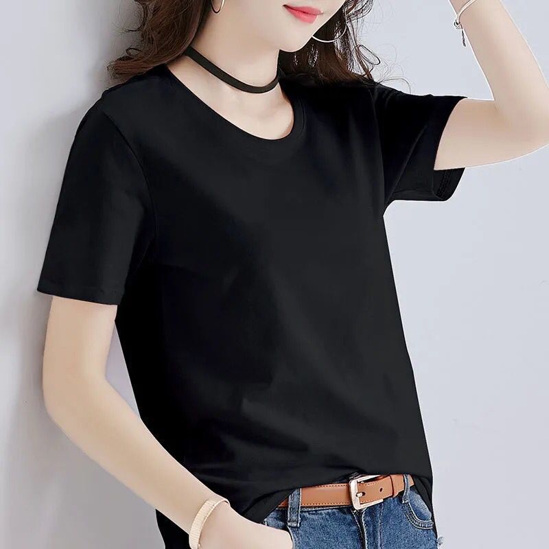 【單件/套裝】百搭T恤+韓版顯瘦時尚背帶褲兩件套裝