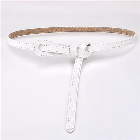 ins風韓國時尚簡約裝飾配裙子毛衣風衣打結腰帶