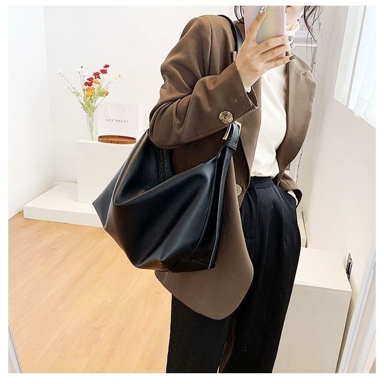 熱銷推薦! 時尚百搭復古大容量單肩/斜挎手提袋-Cicimode