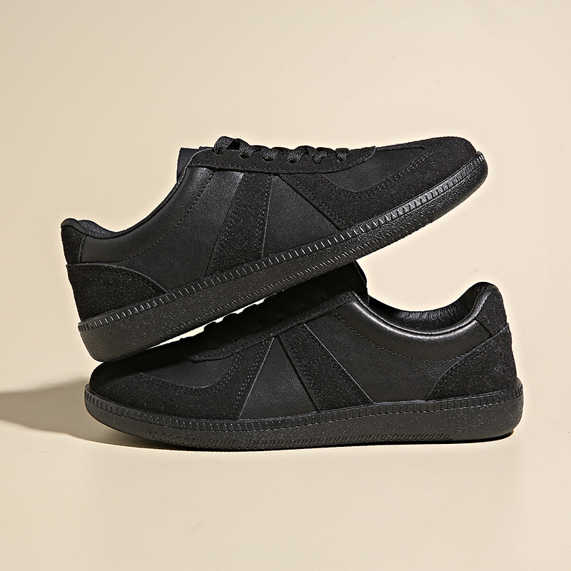 韓版百搭休閒舒適平底板鞋德訓鞋