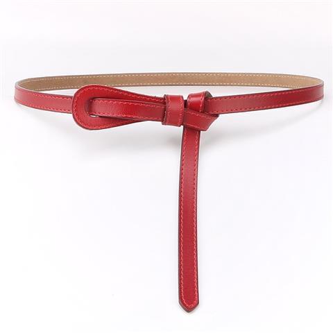 ins風韓國時尚簡約裝飾配裙子毛衣風衣打結腰帶