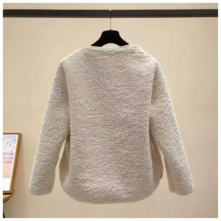 氣質簡約寬鬆洋氣長袖薄款小香風外套