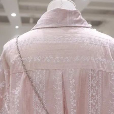 天絲棉肌理感涼感透氣寬松休閑防曬開衫