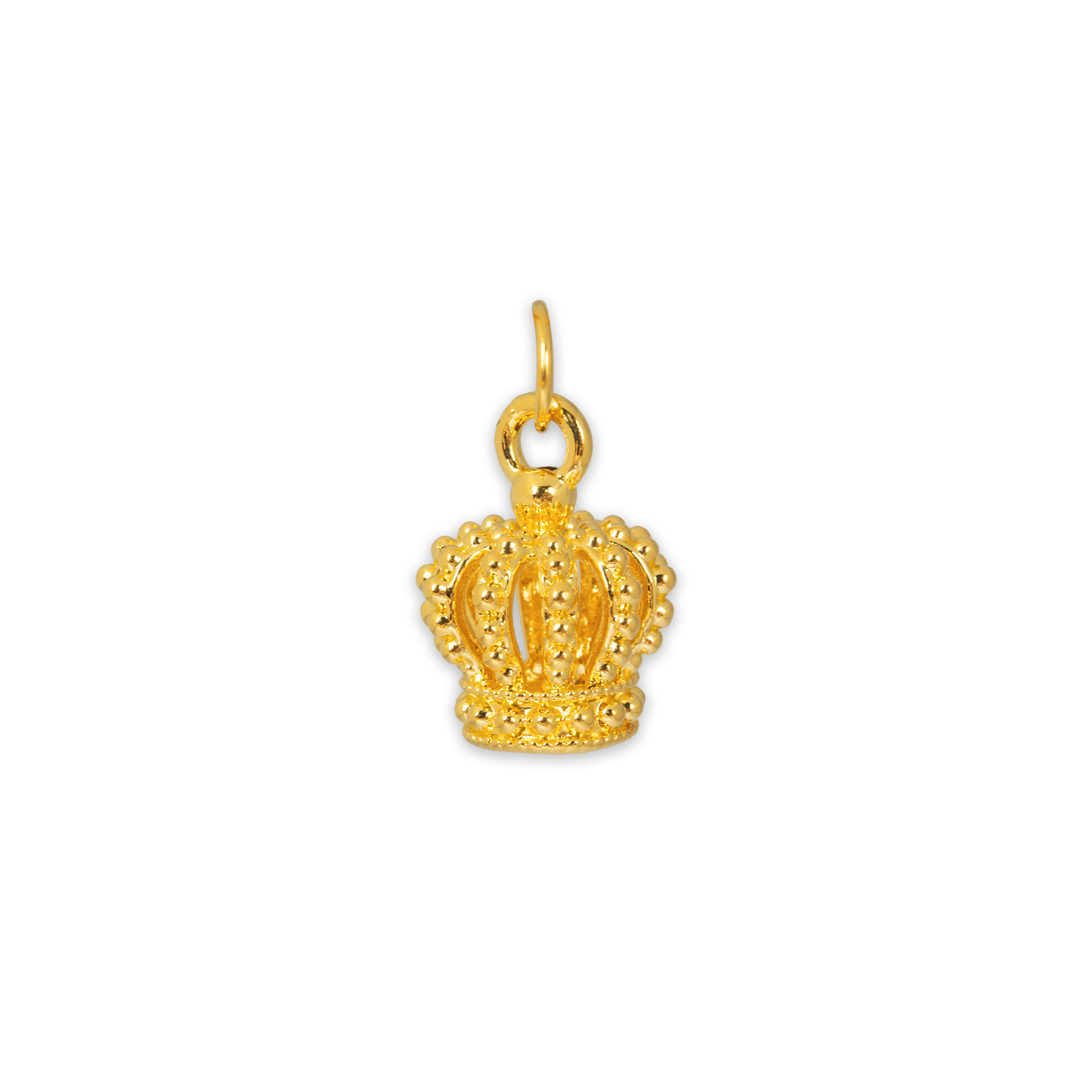 TIANSI 999 (24K) Gold Crown Pendant