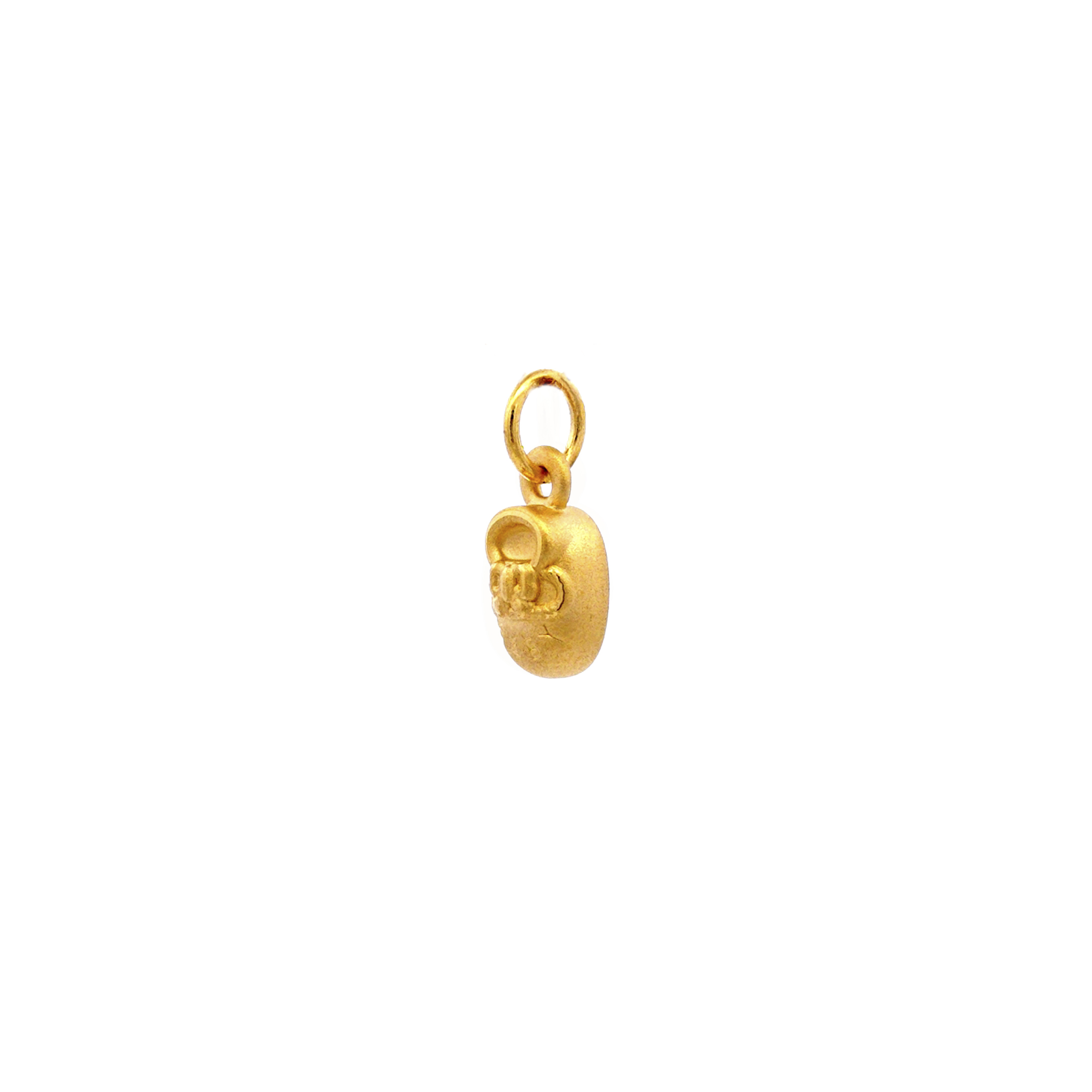 Gold Baby Shoes Pendant