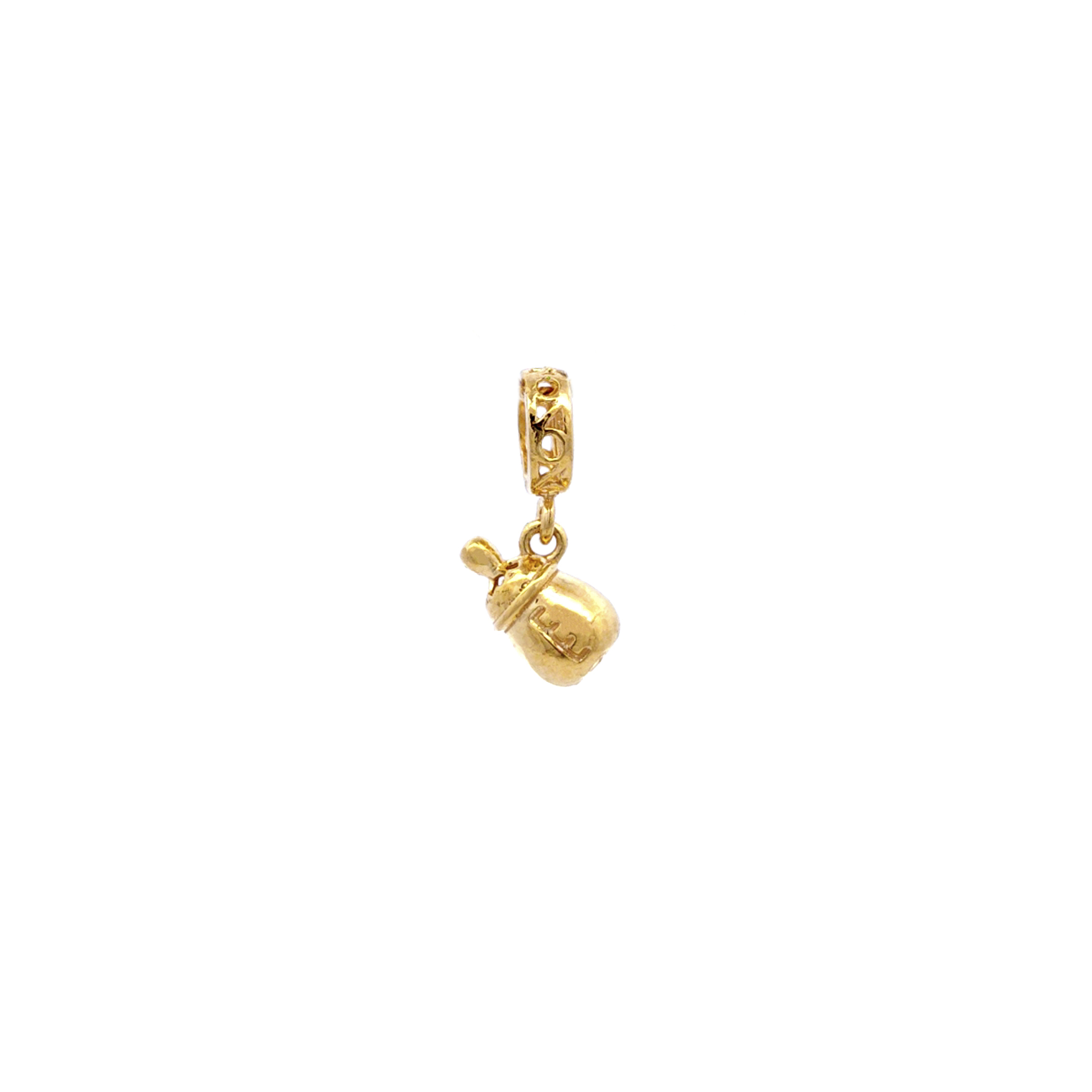 Gold Baby Bottle Charm