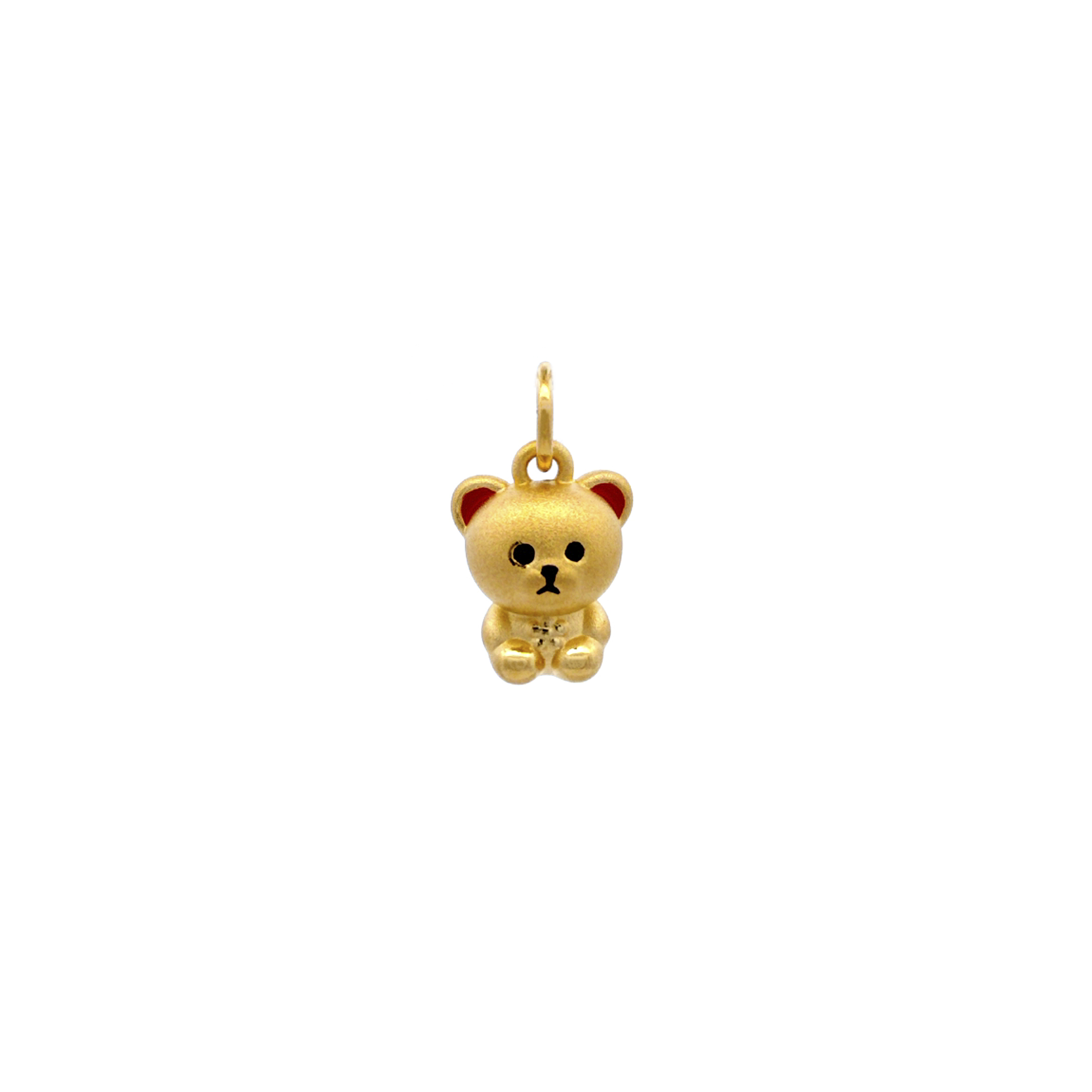 TIANSI 999 (24K) Gold Bear Pendant