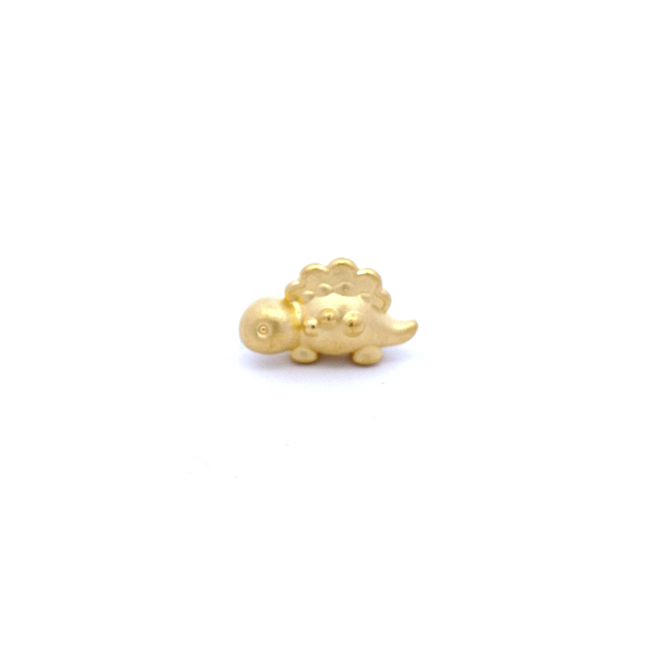 TIANSI 999(24K) Gold Cute Dinosaur Charm